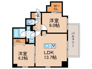 MAITRI　YOTSUYAの物件間取画像